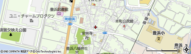 香川県観音寺市豊浜町和田浜1254周辺の地図