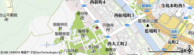 來福寺周辺の地図