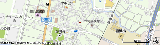 香川県観音寺市豊浜町和田浜1194周辺の地図