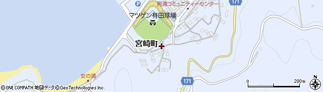 和歌山県有田市宮崎町1984周辺の地図