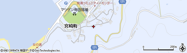 和歌山県有田市宮崎町2016周辺の地図