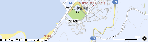 和歌山県有田市宮崎町2497周辺の地図