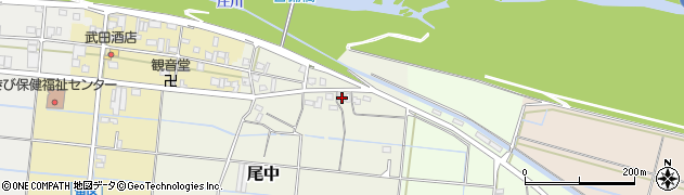 和歌山県有田郡有田川町尾中53周辺の地図