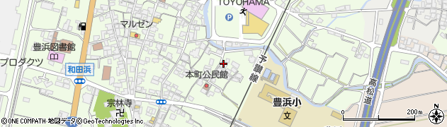 香川県観音寺市豊浜町和田浜1110周辺の地図