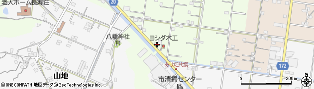 和歌山県有田市野604周辺の地図