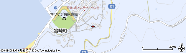 和歌山県有田市宮崎町1978周辺の地図
