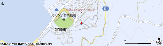 和歌山県有田市宮崎町2121周辺の地図