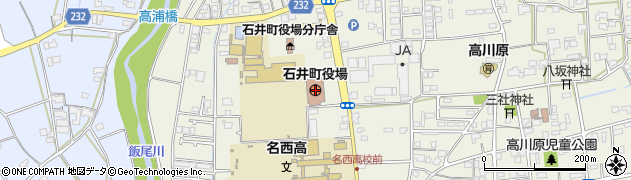 徳島県石井町（名西郡）周辺の地図