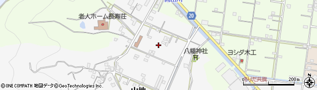 和歌山県有田市山地周辺の地図