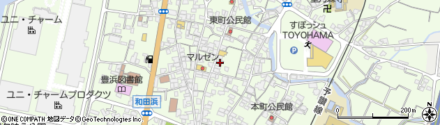 香川県観音寺市豊浜町和田浜1380周辺の地図