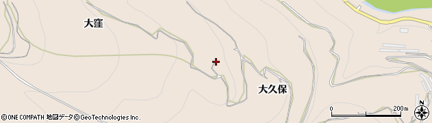 徳島県美馬市美馬町大久保7周辺の地図