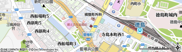 宝タクシー株式会社　配車専用周辺の地図