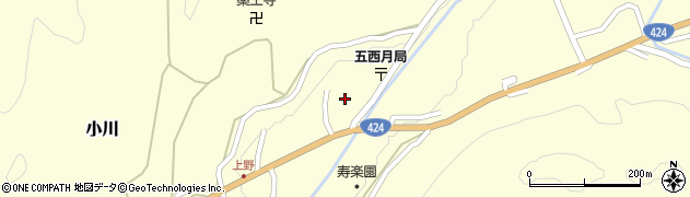 和歌山県有田郡有田川町小川797周辺の地図