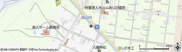 和歌山県有田市野666周辺の地図