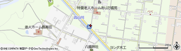 和歌山県有田市野647周辺の地図