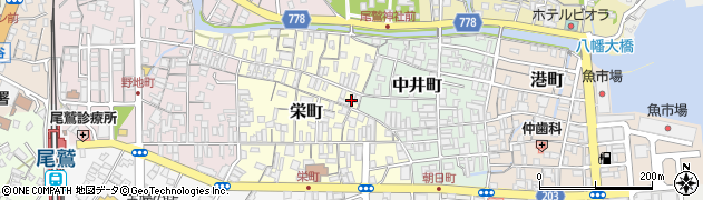 塩津学習塾周辺の地図