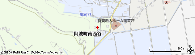 徳島県阿波市阿波町南西谷1周辺の地図