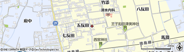 徳島県徳島市国府町和田竹添37周辺の地図