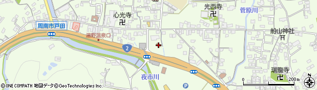 セブンイレブン周南戸田店周辺の地図