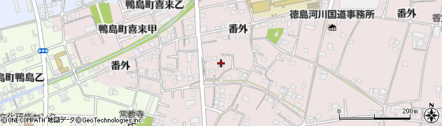 徳島バスクリーニング周辺の地図