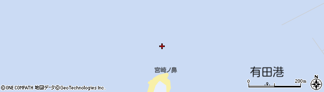 宮崎ノ鼻周辺の地図