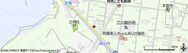 和歌山県有田市野867周辺の地図