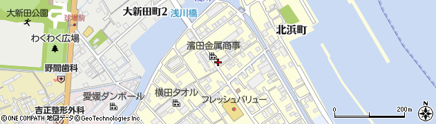 浜田金属商事株式会社周辺の地図