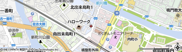 徳島県徳島市東出来島町10周辺の地図