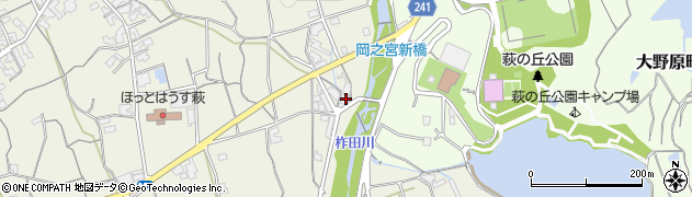 香川県観音寺市大野原町萩原2416周辺の地図
