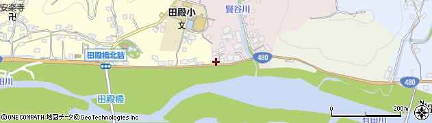 和歌山県有田郡有田川町賢14周辺の地図