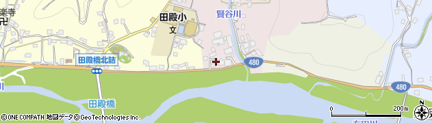 和歌山県有田郡有田川町賢15周辺の地図