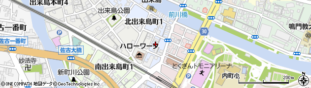 徳島県徳島市東出来島町36周辺の地図