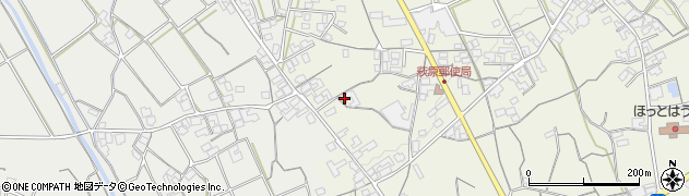 香川県観音寺市大野原町萩原1616周辺の地図