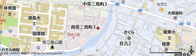 徳島第一交通株式会社　タクシー貸切ご予約専用周辺の地図