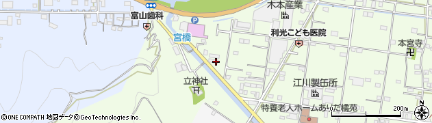 和歌山県有田市野495周辺の地図