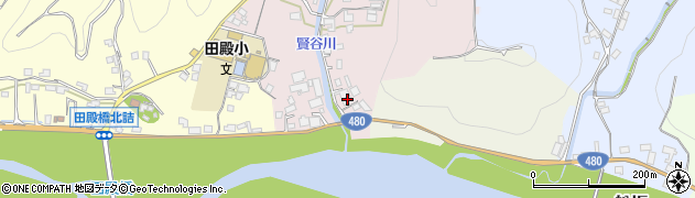 和歌山県有田郡有田川町賢1051周辺の地図