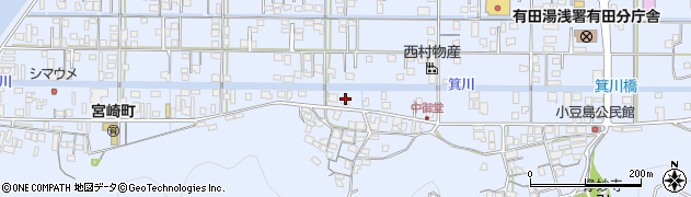 和歌山県有田市宮崎町336周辺の地図
