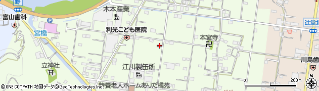 和歌山県有田市野407周辺の地図