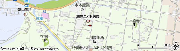和歌山県有田市野433周辺の地図