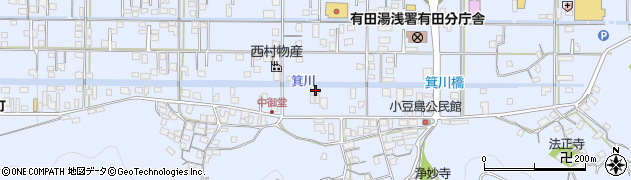 和歌山県有田市宮崎町288周辺の地図