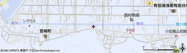 和歌山県有田市宮崎町577周辺の地図