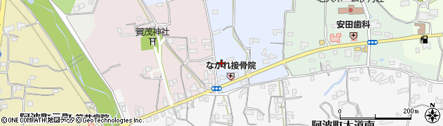 徳島県阿波市阿波町大坪95周辺の地図