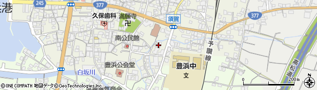 香川県観音寺市豊浜町姫浜519周辺の地図