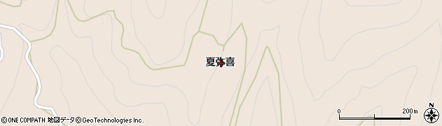徳島県美馬市美馬町夏弥喜周辺の地図