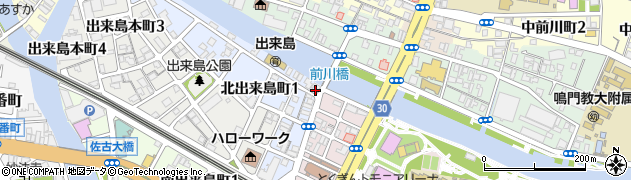 徳島県徳島市東出来島町27周辺の地図