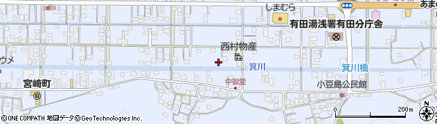 和歌山県有田市宮崎町327周辺の地図