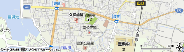 香川県観音寺市豊浜町姫浜482周辺の地図