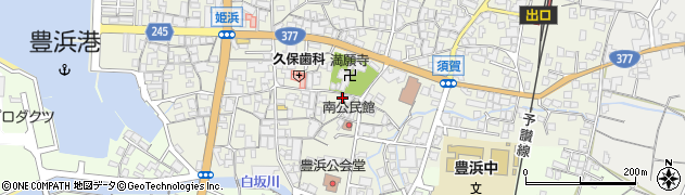 香川県観音寺市豊浜町姫浜409周辺の地図