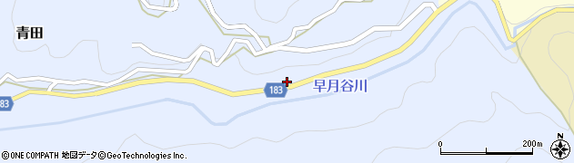 和歌山県有田郡有田川町青田60周辺の地図