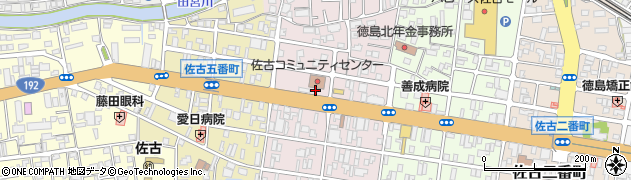 徳島県商工団体連合会周辺の地図